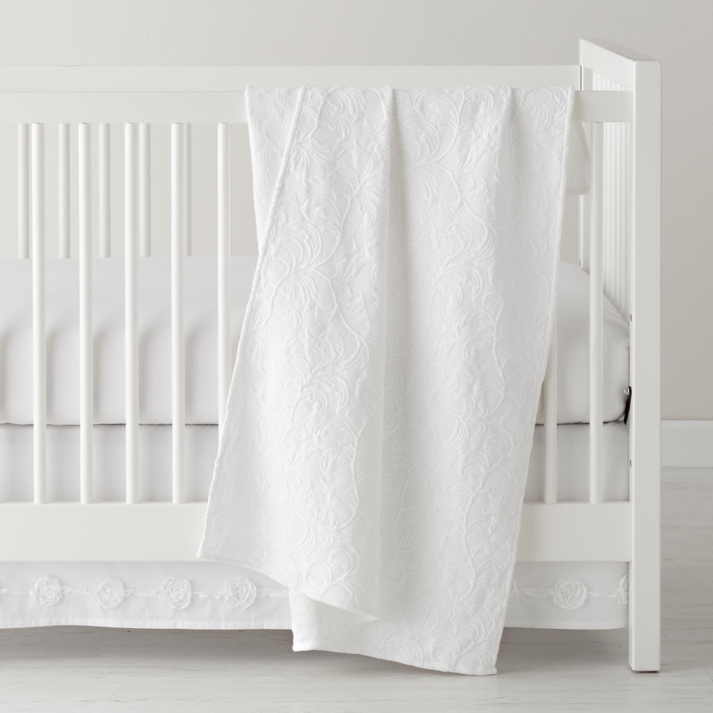 Land of Nod Crib Bed Skirt